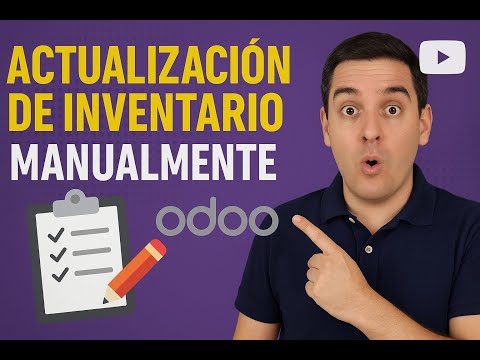 Actualización manual de inventario